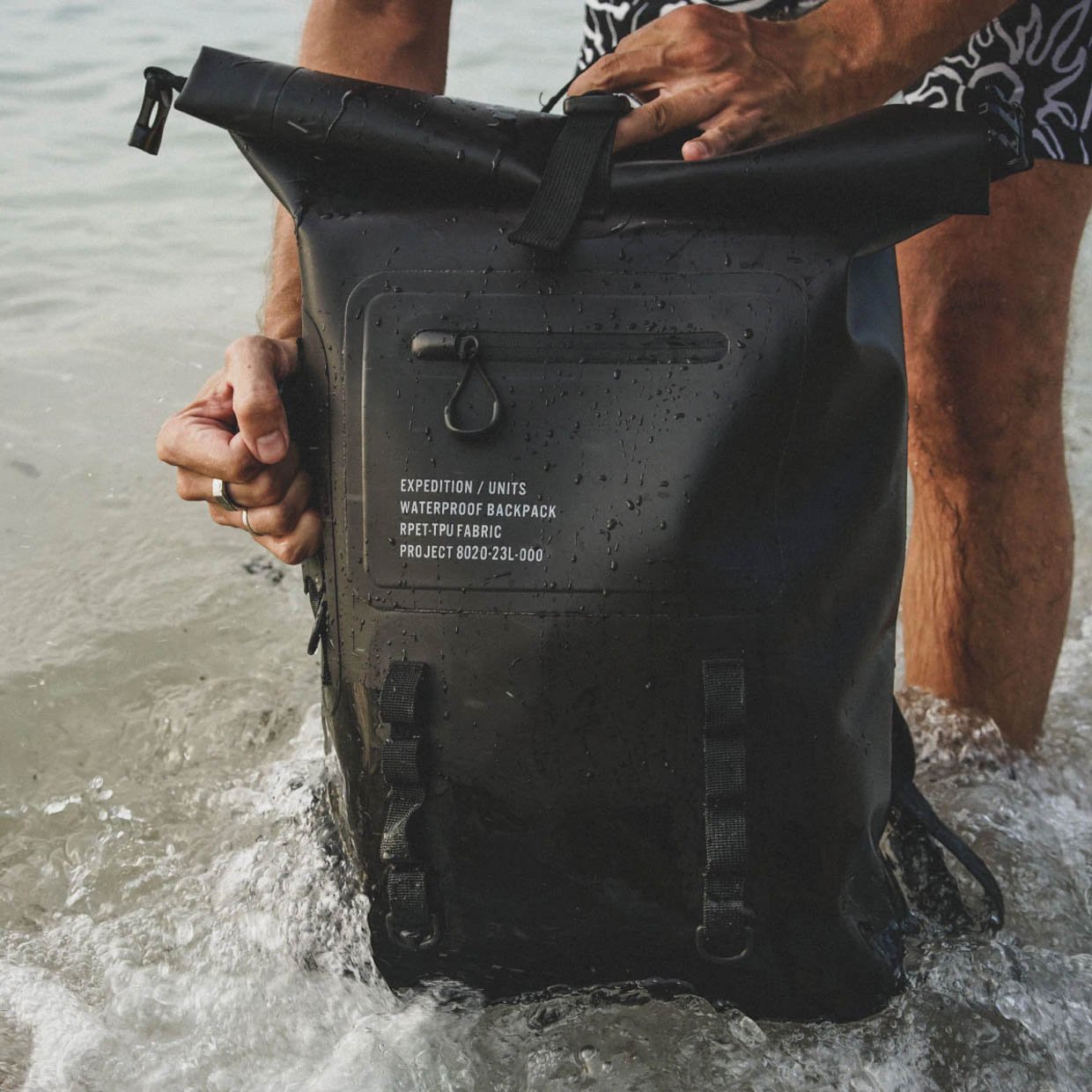 2. Unstoppable Travels: The Waterproof Backpack That Defies The Elements