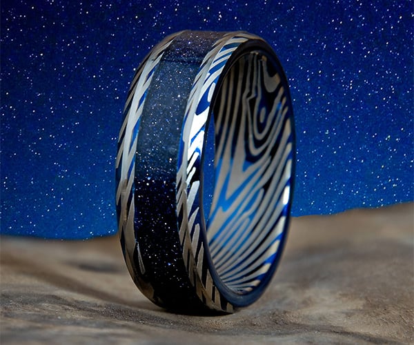 Deep Starry Night Ring