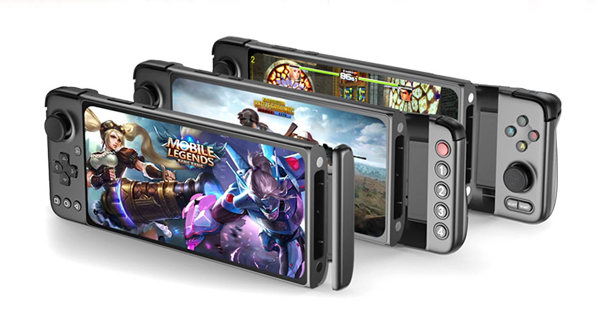 GPD XP Plus Handheld Game System Has Modular Controllers