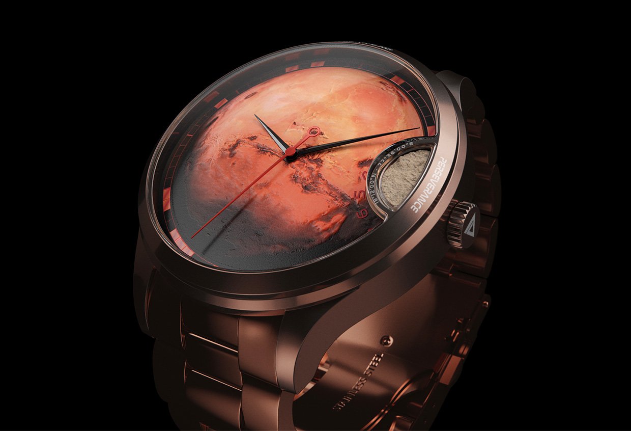 NASA x Interstellar RED 3.721 Watch