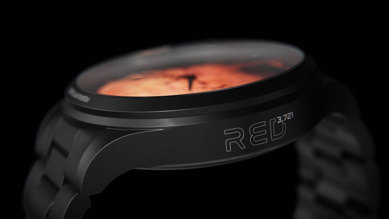 NASA x Interstellar RED 3.721 Watch