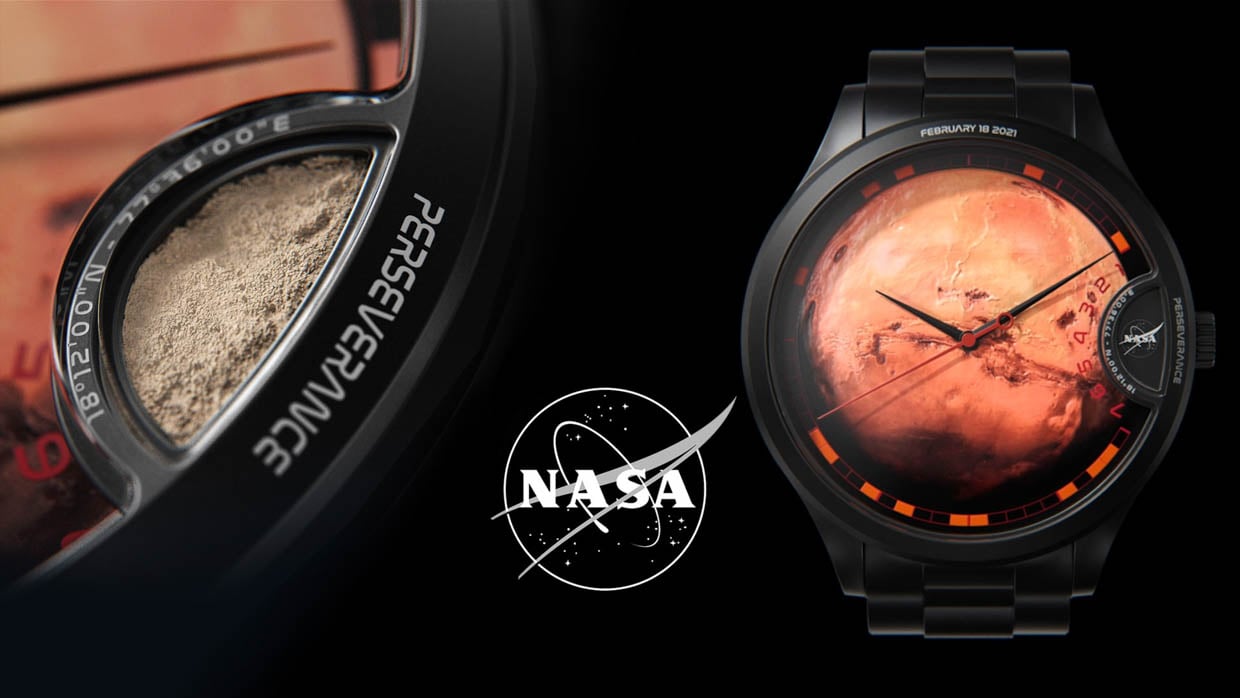 NASA x Interstellar RED 3.721 Watch
