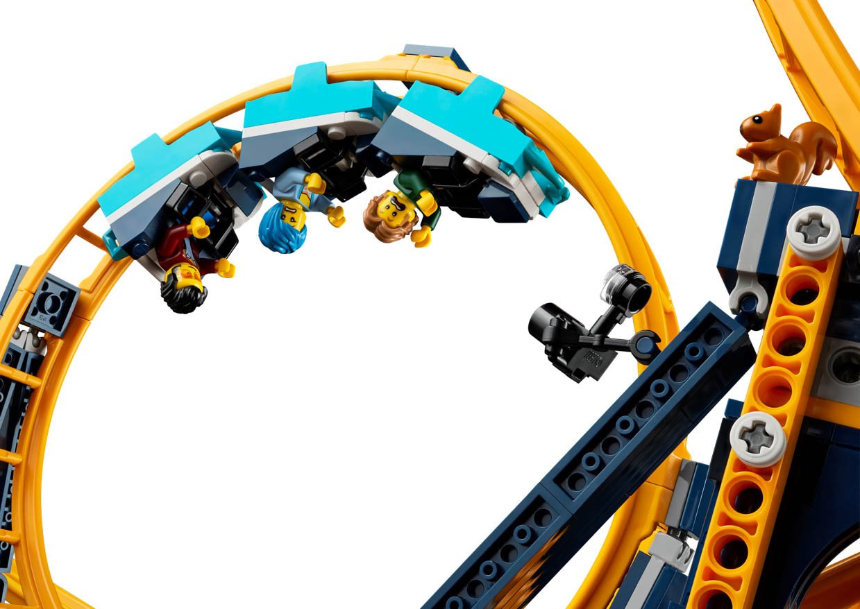 LEGO Fairgrounds Roller Coaster