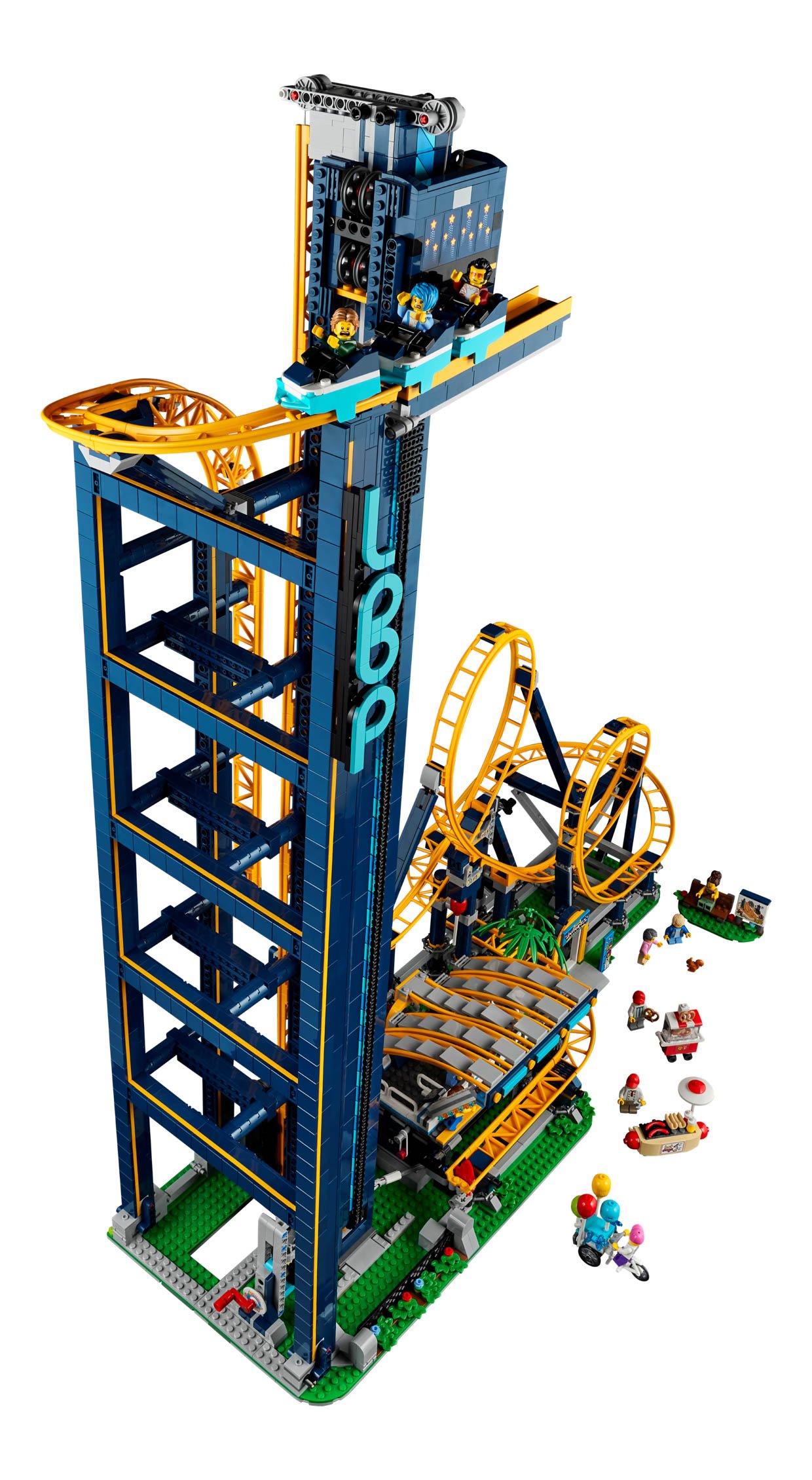 LEGO Fairgrounds Roller Coaster