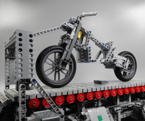 LEGO Motorcycle Suspension Tester