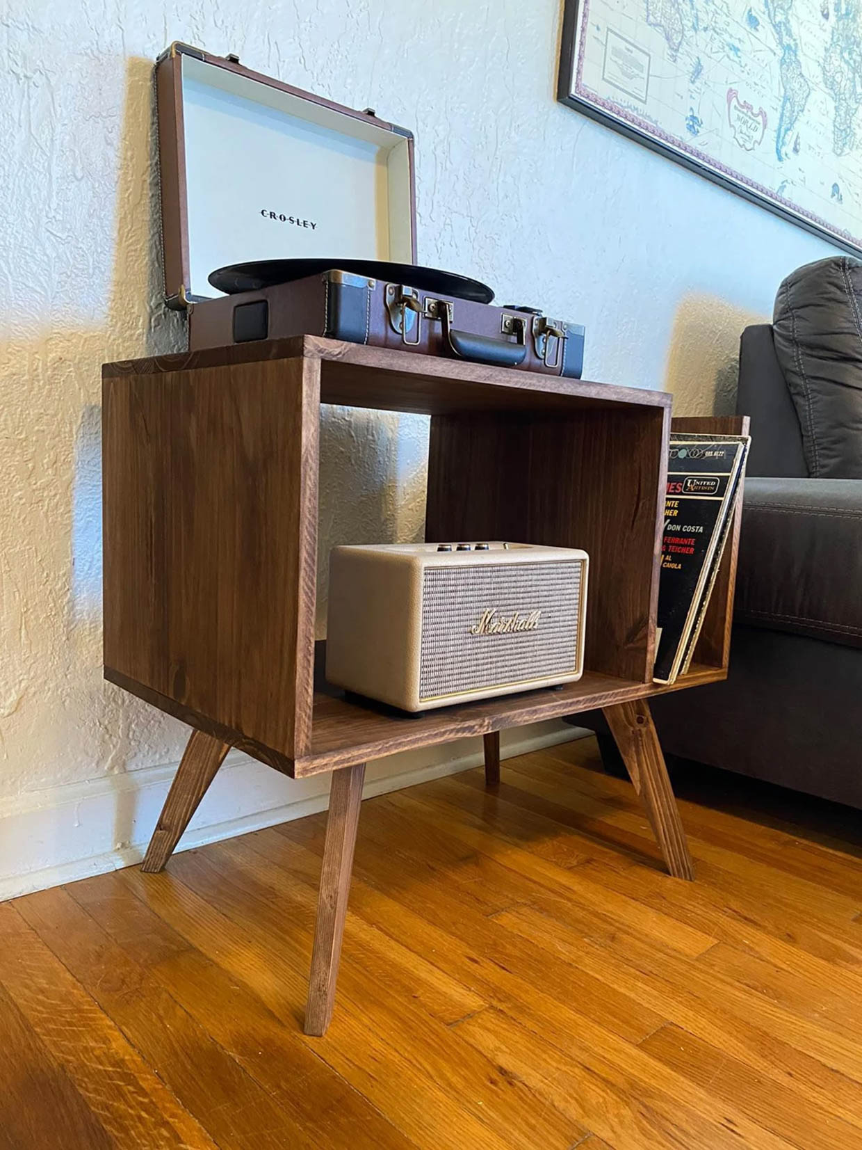 MCM Record Player Stands