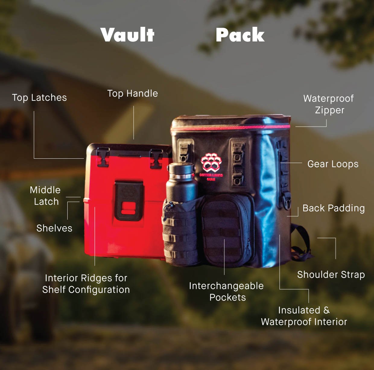 VaultPack Backpack Vault