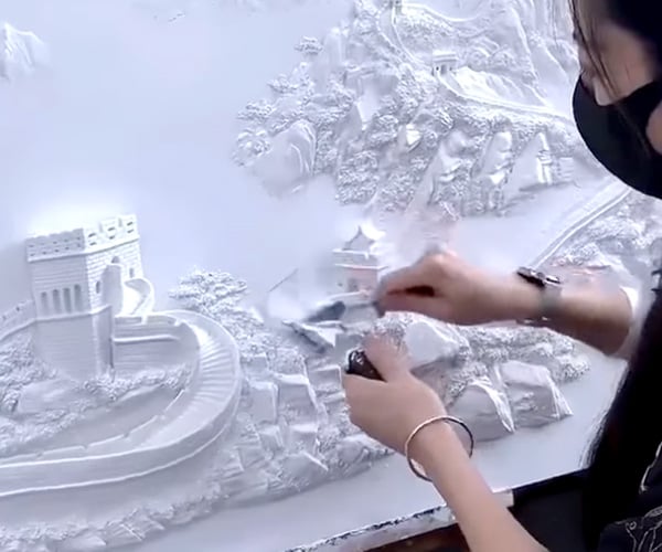 3D Relief Painting