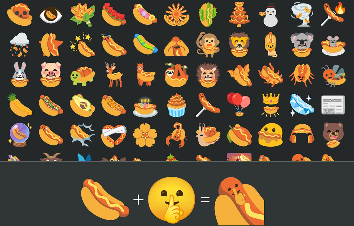 Emoji Kitchen Emoji Combiner