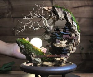 Mini Moon Garden Diorama
