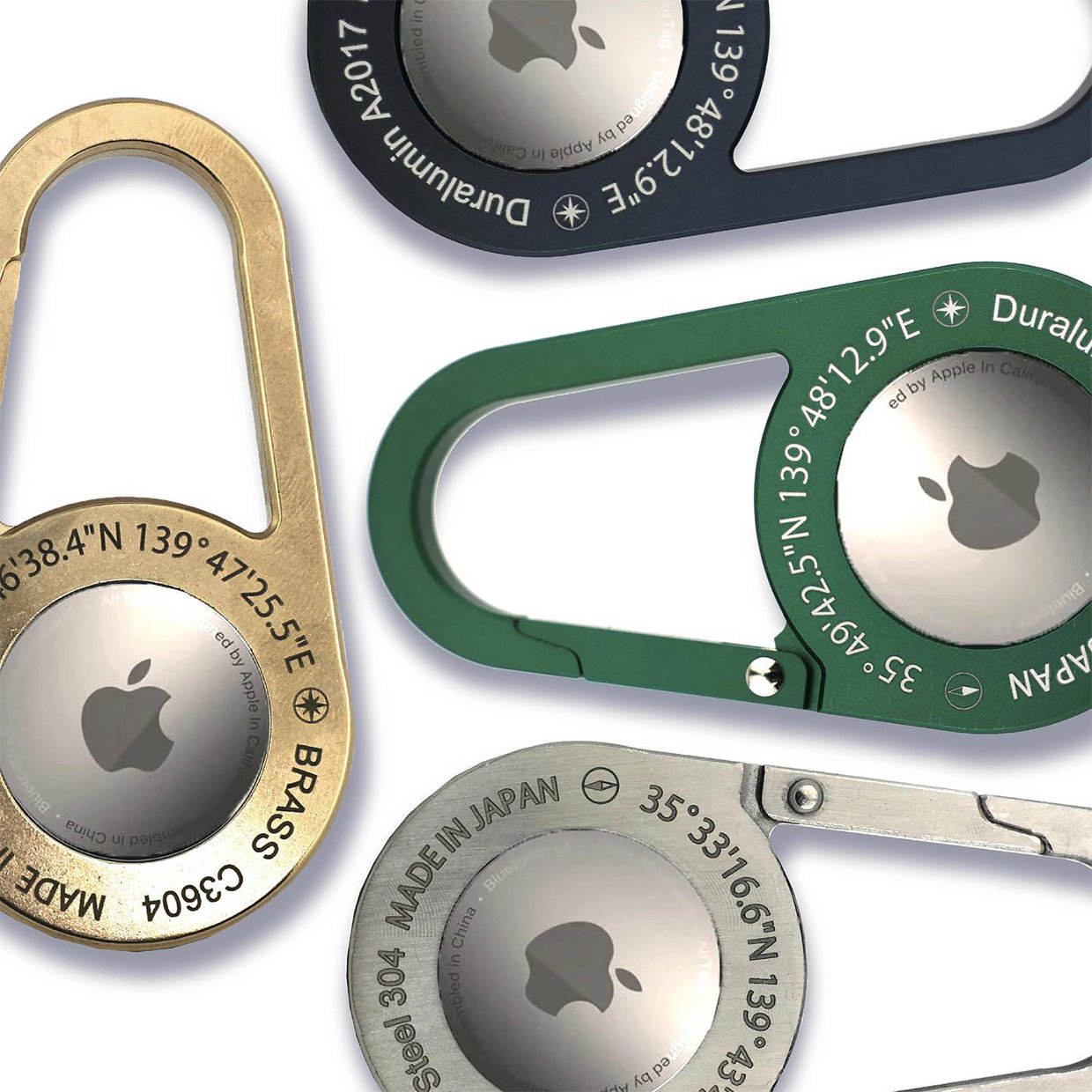 Metal AirTag Carabiner