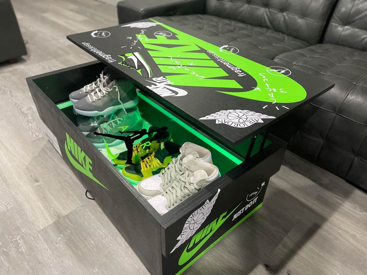 Sneaker Box Sofa Tables