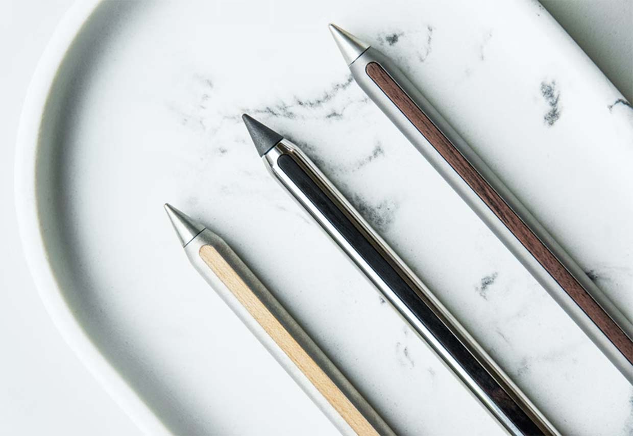 The Stilform AEON Pencil Writes Forever with Its Metal Tip