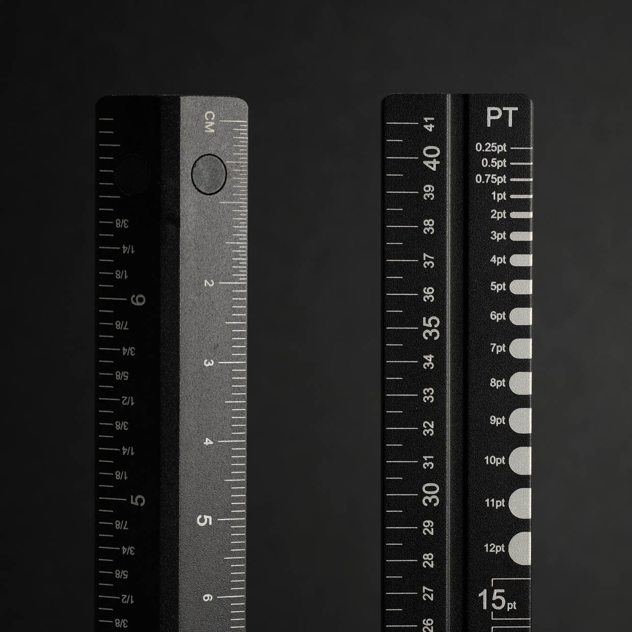 T³ + T Rulers