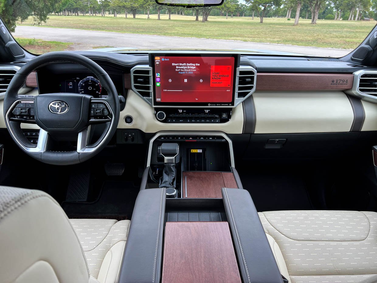 2022 Toyota Tundra 1794 Interior