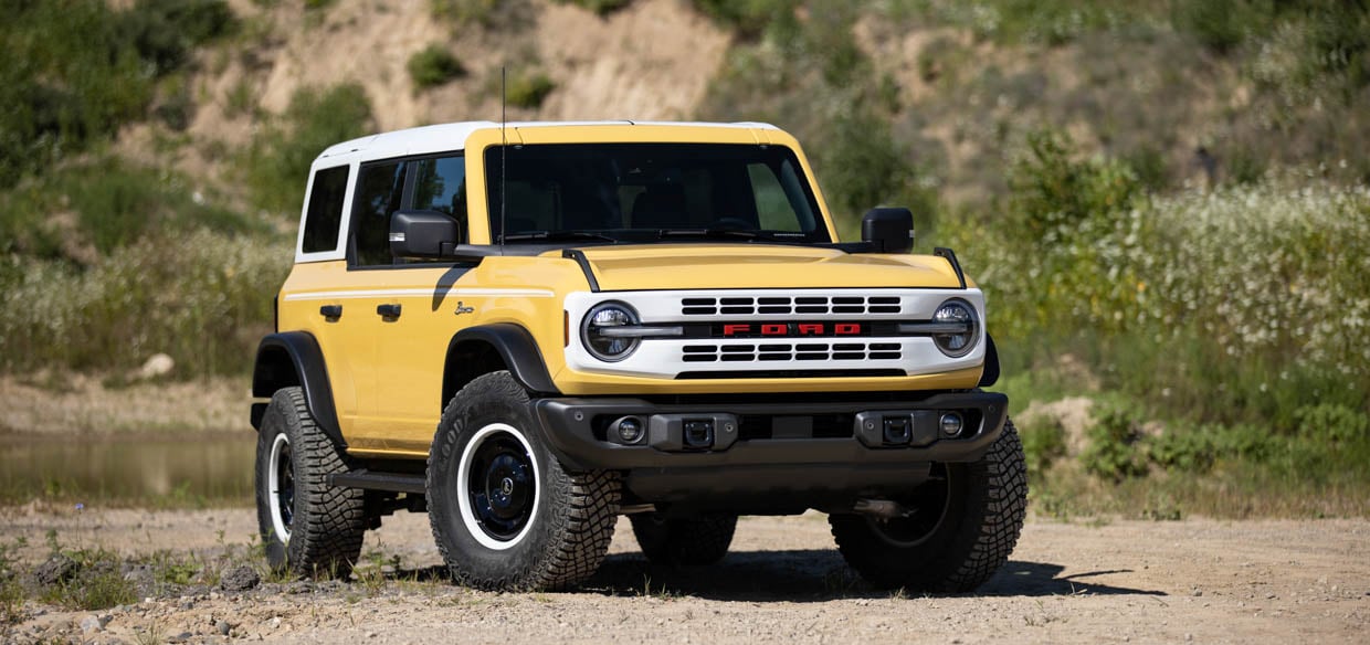 2023 Ford Bronco + Bronco Sport Heritage Editions