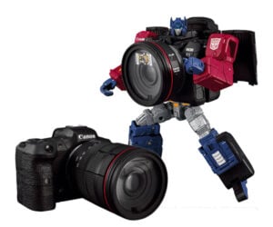 Canon x Transformers Camera Robots