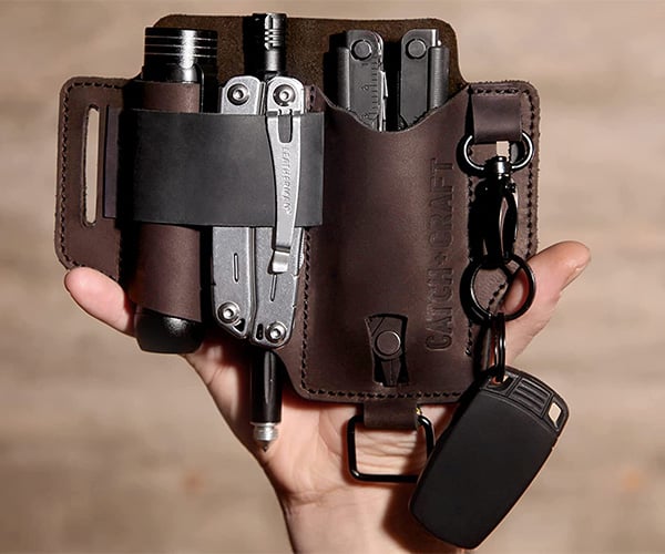 Catch and Craft Leather Multitool Sheath