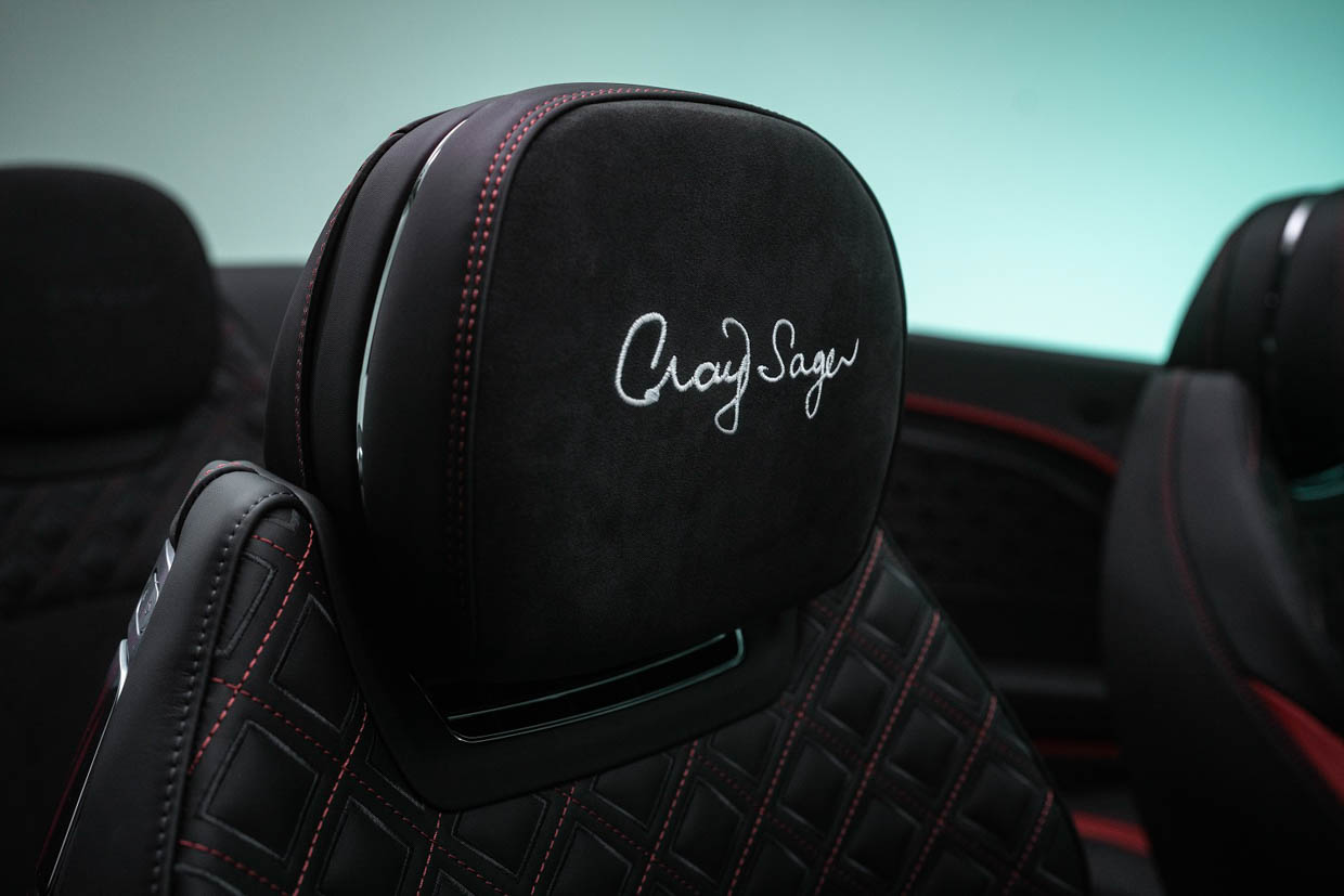 Craig Sager Bentley Continental GT Speed Convertible