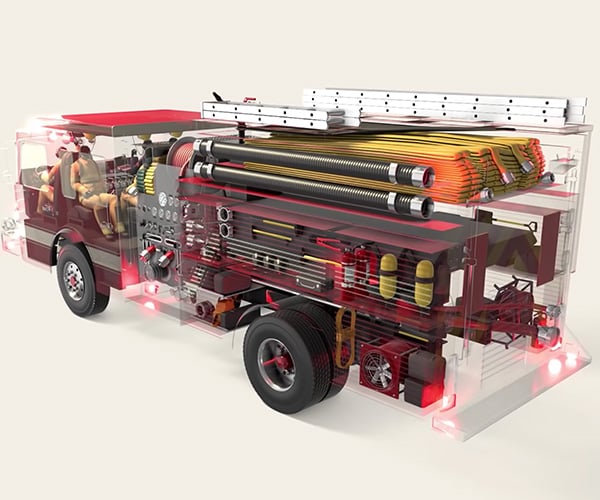 How a Fire Engine Works