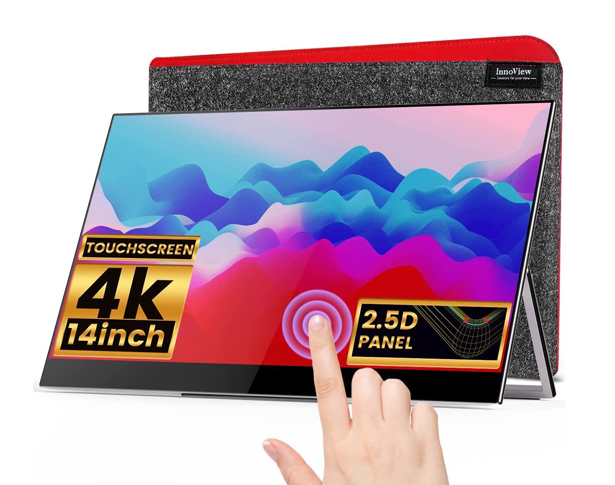 InnoView Portable 4K Touchscreen Monitor