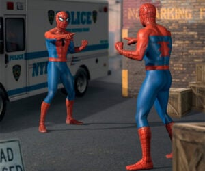 Iron Studios 1960s Pointing Spider-Man