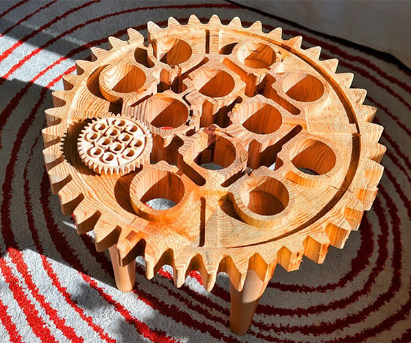 Making a Giant LEGO Gear Coffee Table