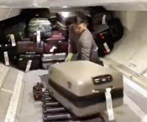 Loading Bags on an Airplane