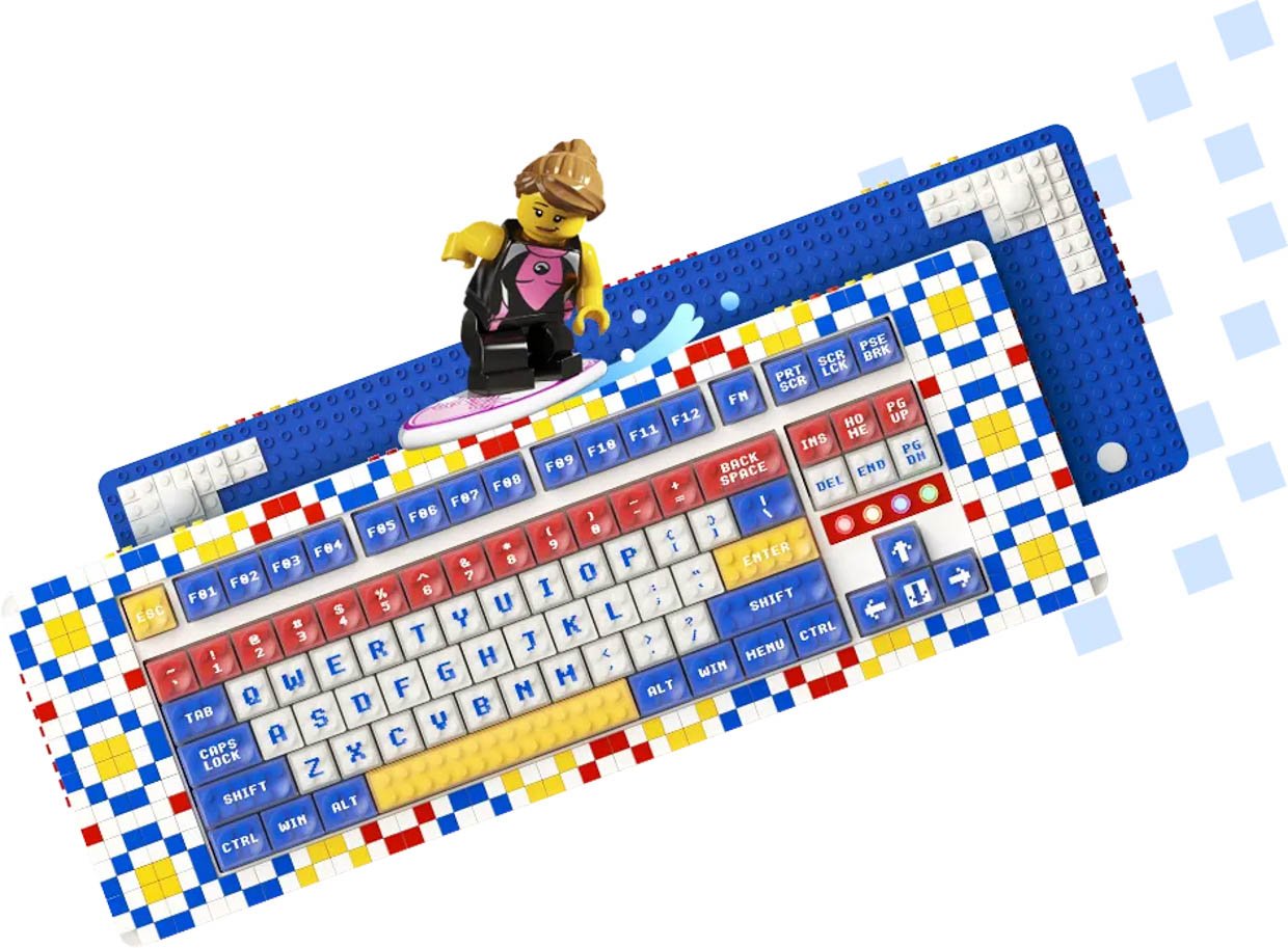 MelGeek Pixel LEGO-Compatible Keyboard