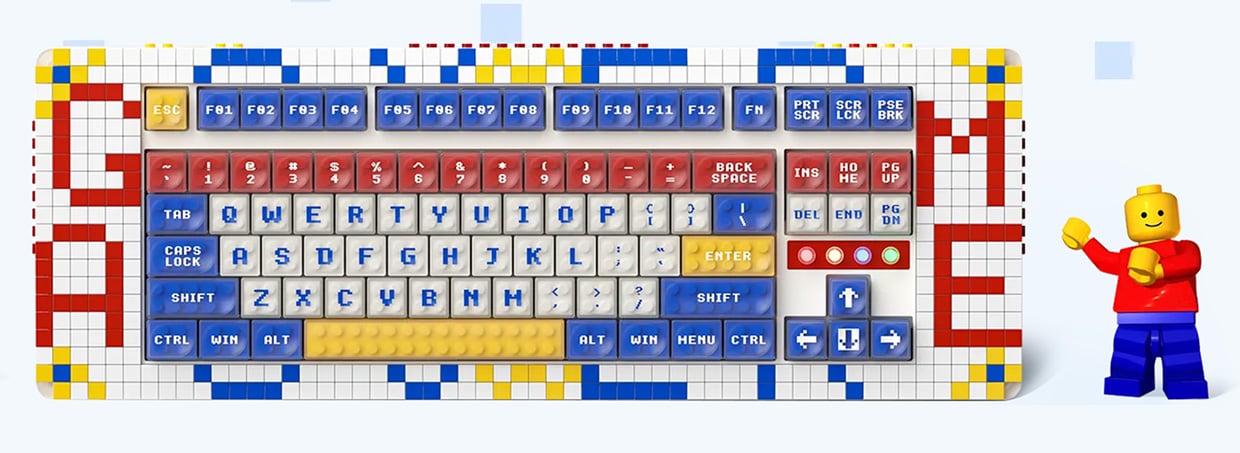 MelGeek Pixel LEGO-Compatible Keyboard