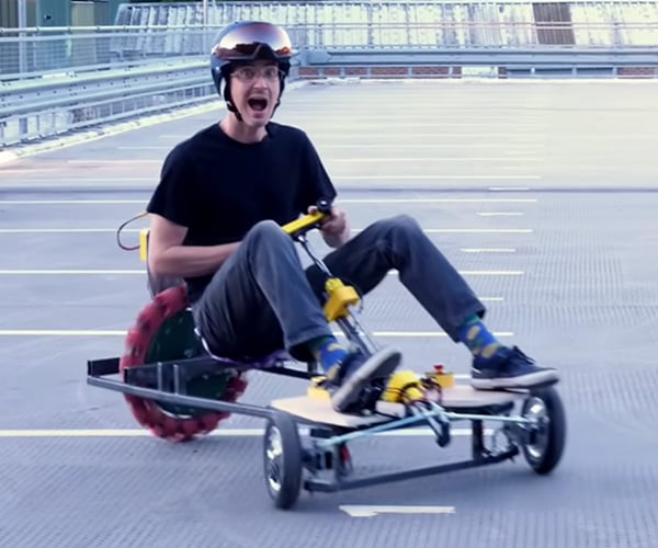Omni-Wheel Drift Cart