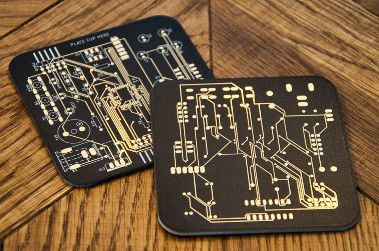 Printed Circuit Board Coasters