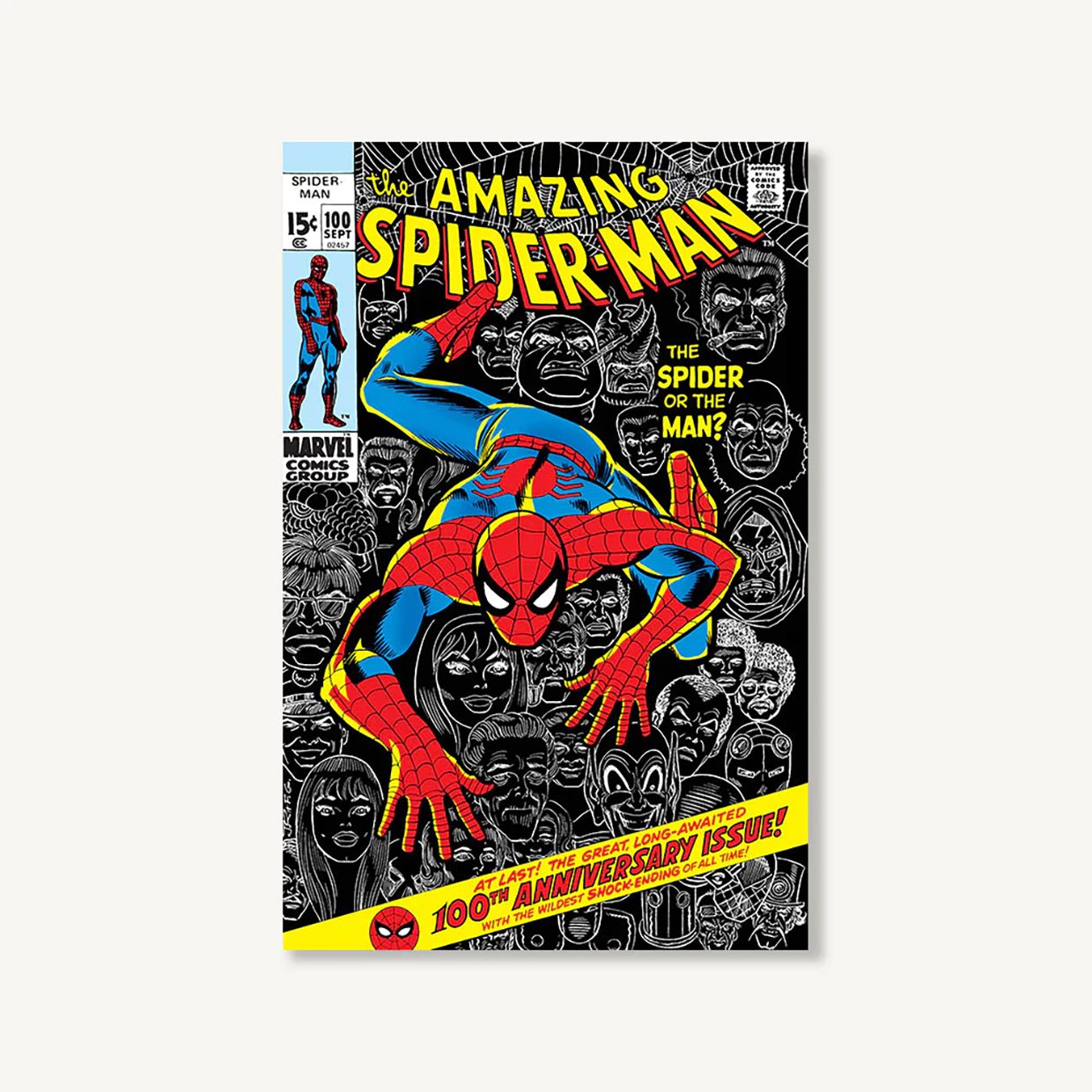 Spider-Man Comic Book Postcards