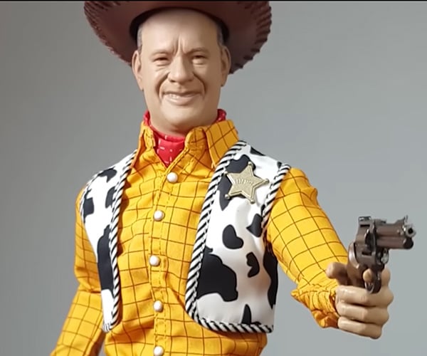 A Woody Action Figure But It’s Tom Hanks