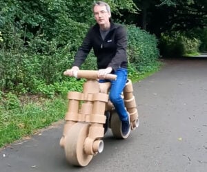 Building an E-Bike from Cardboard