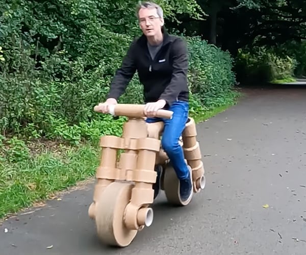 Building an E-Bike from Cardboard
