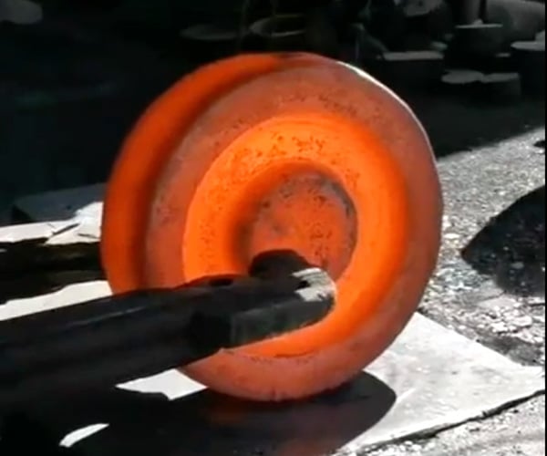 How Train Wheels Are Made