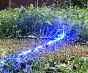 Mowing a Lawn with a Laser