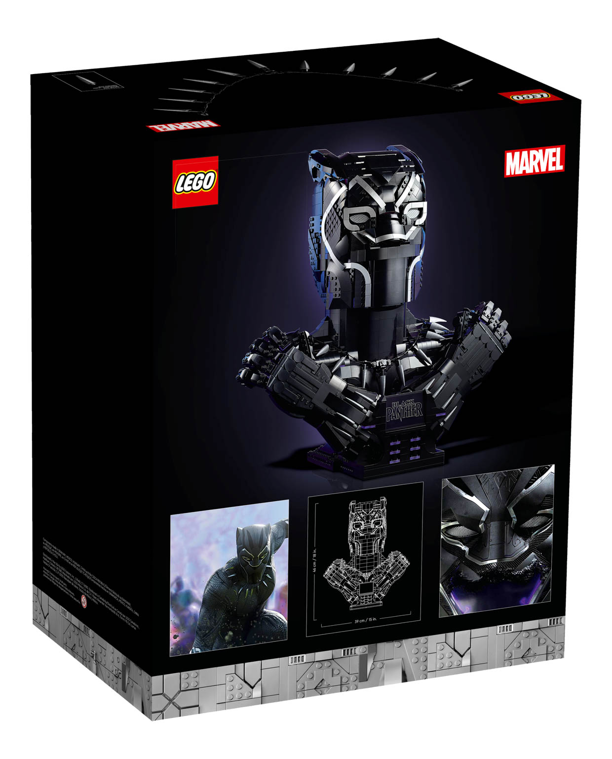 LEGO x Marvel Black Panther Bust