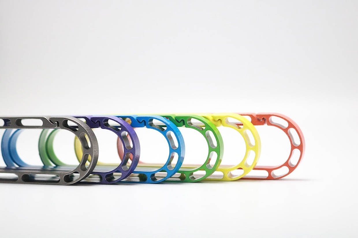 “Not for Climbing” Titanium Carabiner