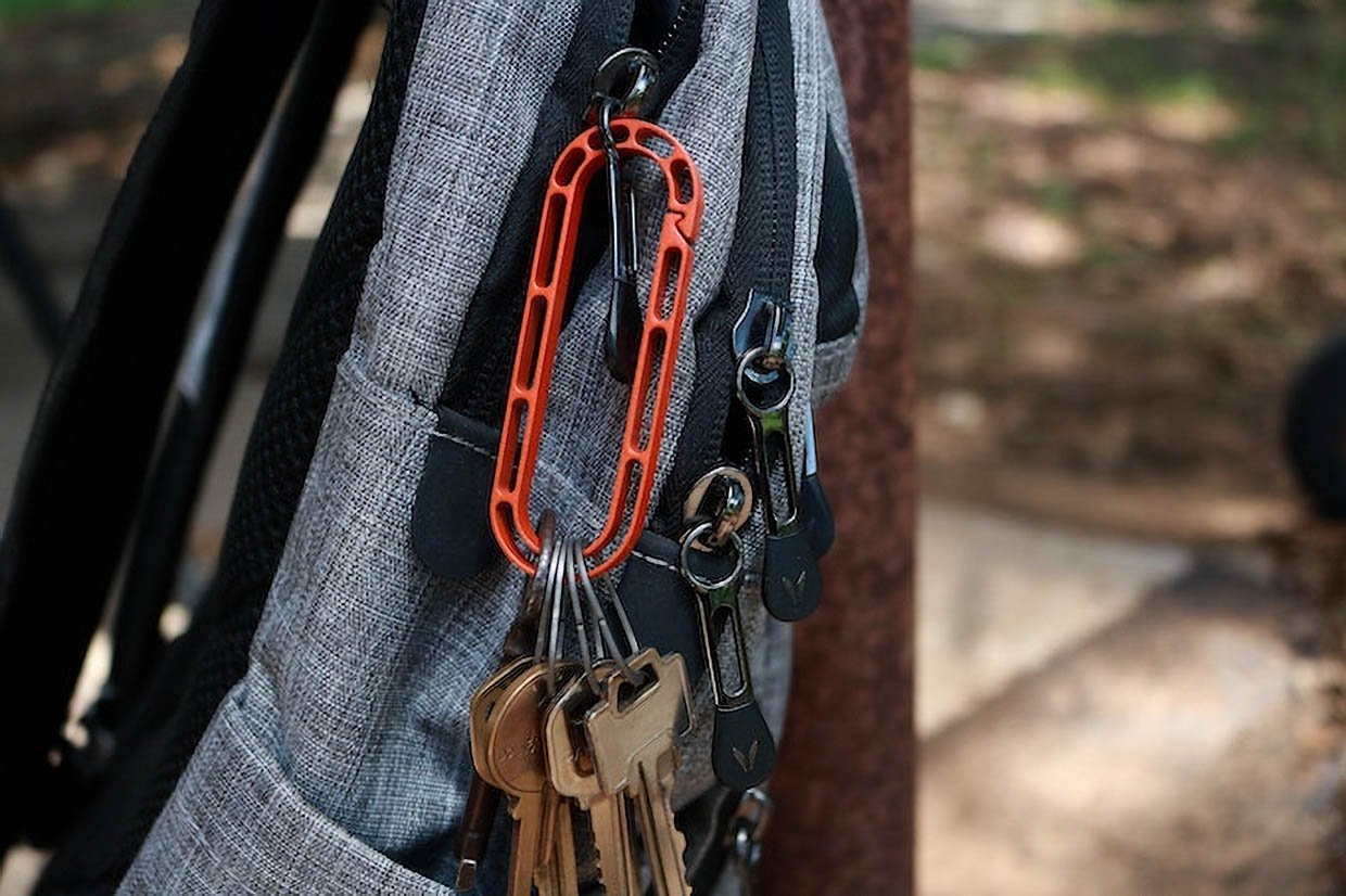 “Not for Climbing” Titanium Carabiner