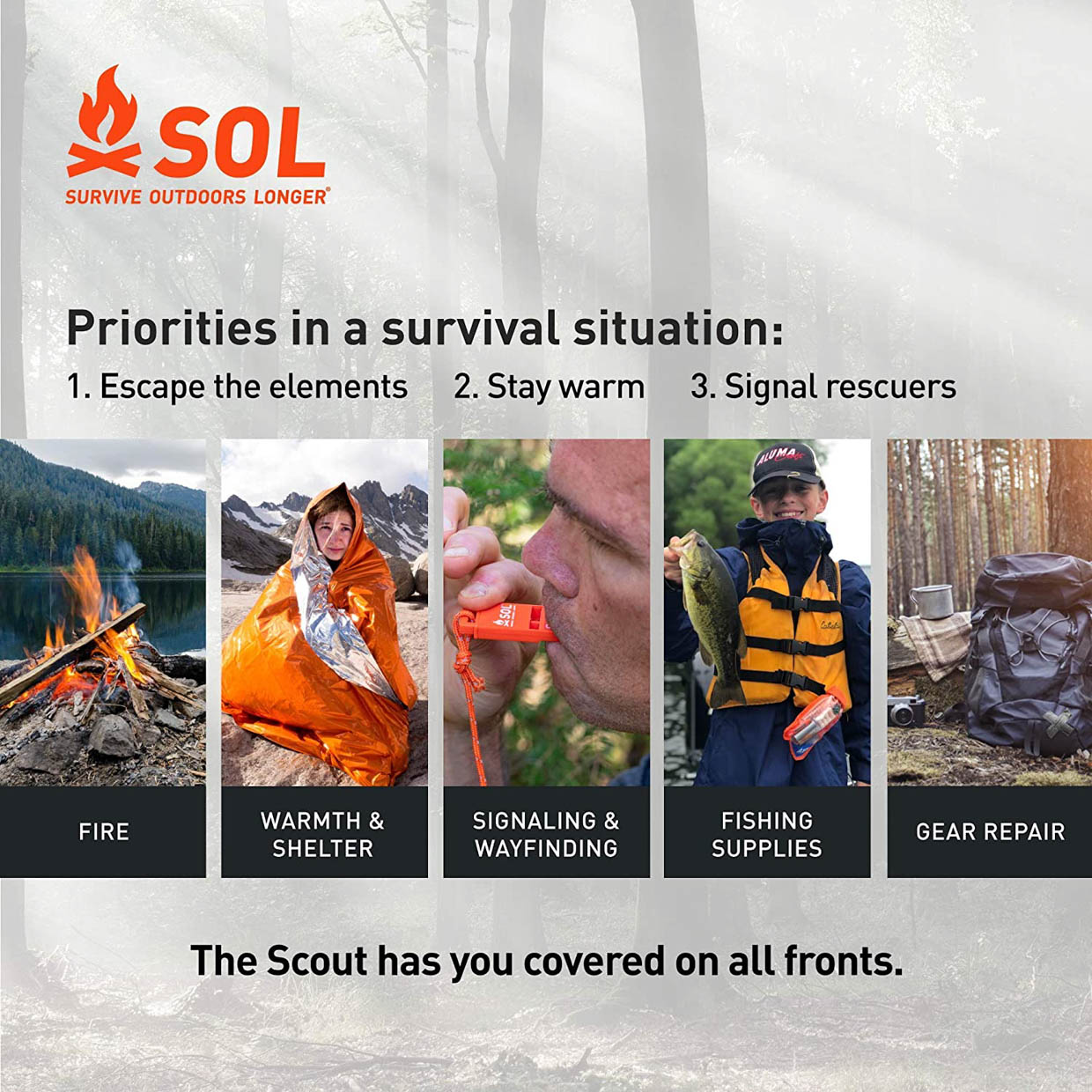 S.O.L. Scout Survival Kit