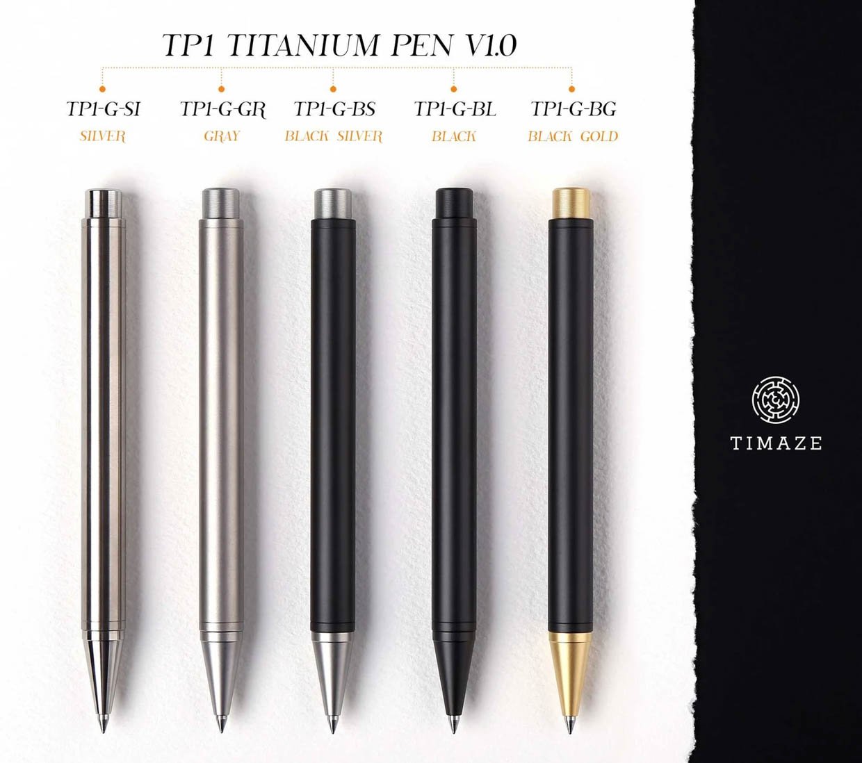Timaze TP1 Titanium Pen