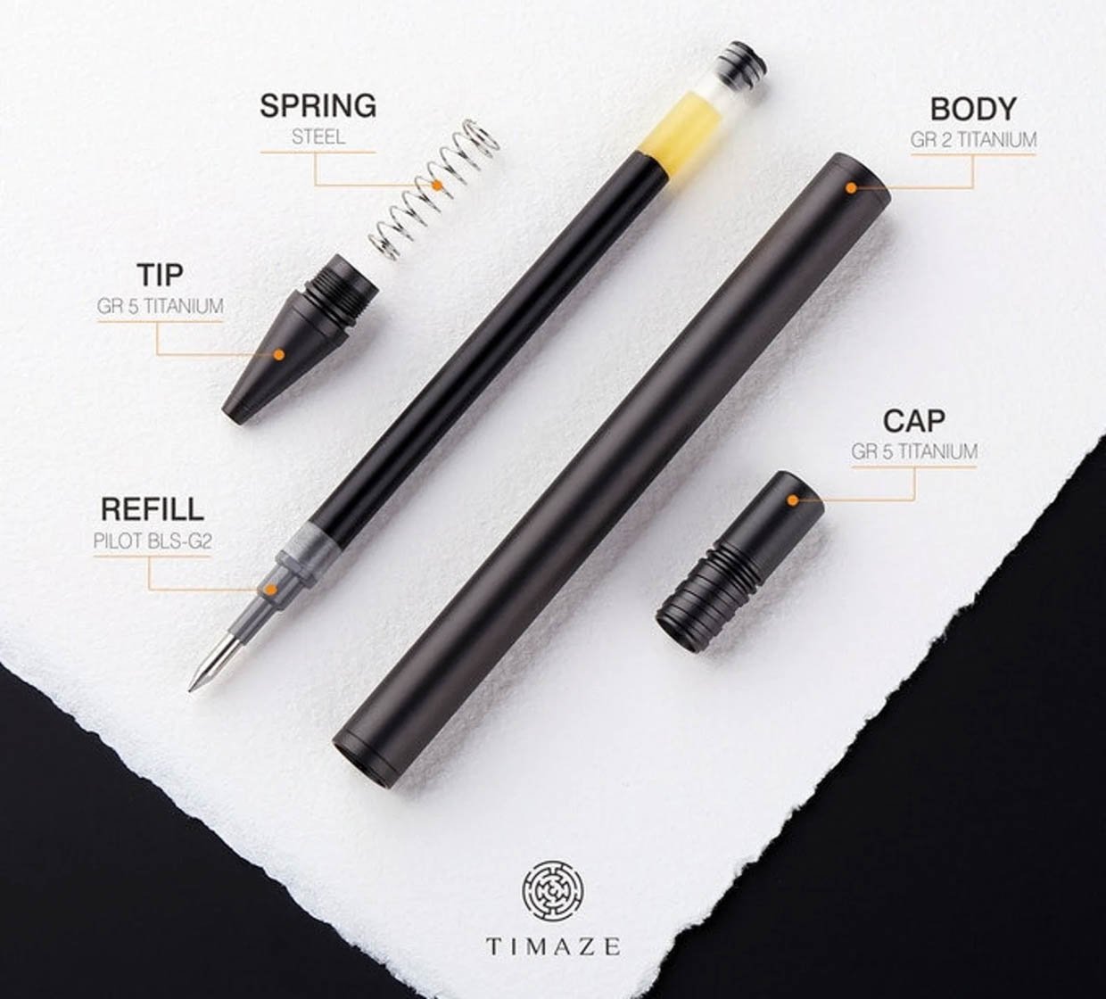 Timaze TP1 Titanium Pen