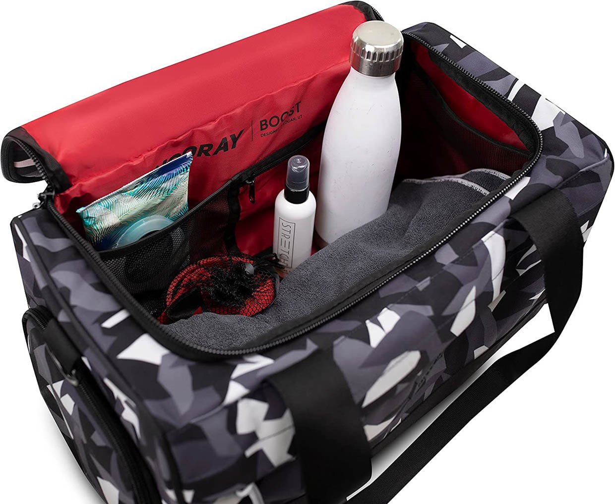 Carry Your Gym Clothes in the Vooray Boost Duffel Bag