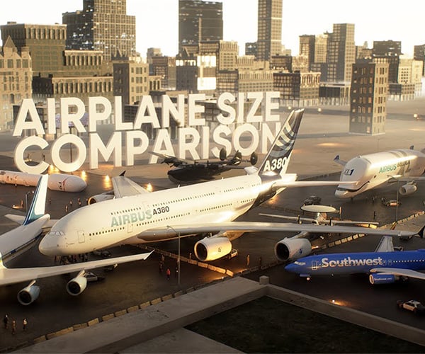 Airplane Size Comparison