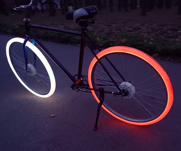 Color-Changing Bike Wheels
