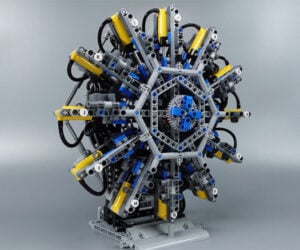 Air-powered LEGO Engines