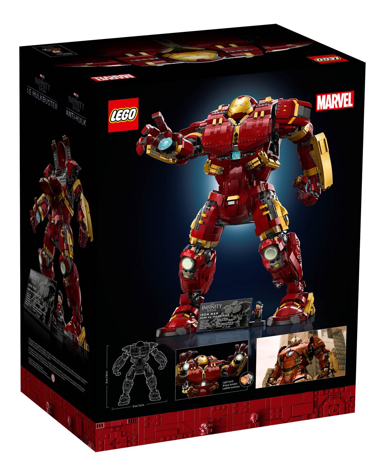 LEGO x Marvel Iron Man Hulkbuster 76210