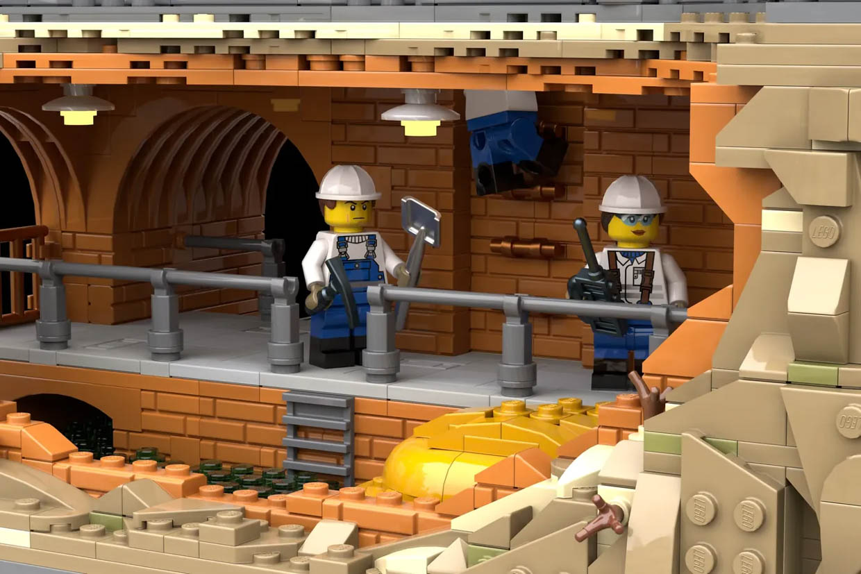 LEGO Ideas Sewer Heroes: Fighting the Fatberg